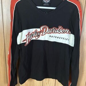 Vintage Style Harley-Davidson Long Sleeve